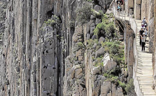 La Diputación inicia el trámite para que el Caminito del Rey sea Patrimonio Mundial